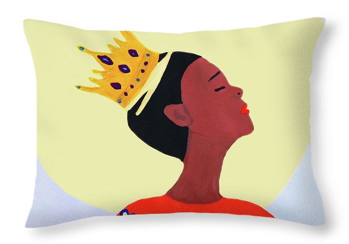 Crown Of Glory - Throw Pillow - Customizable