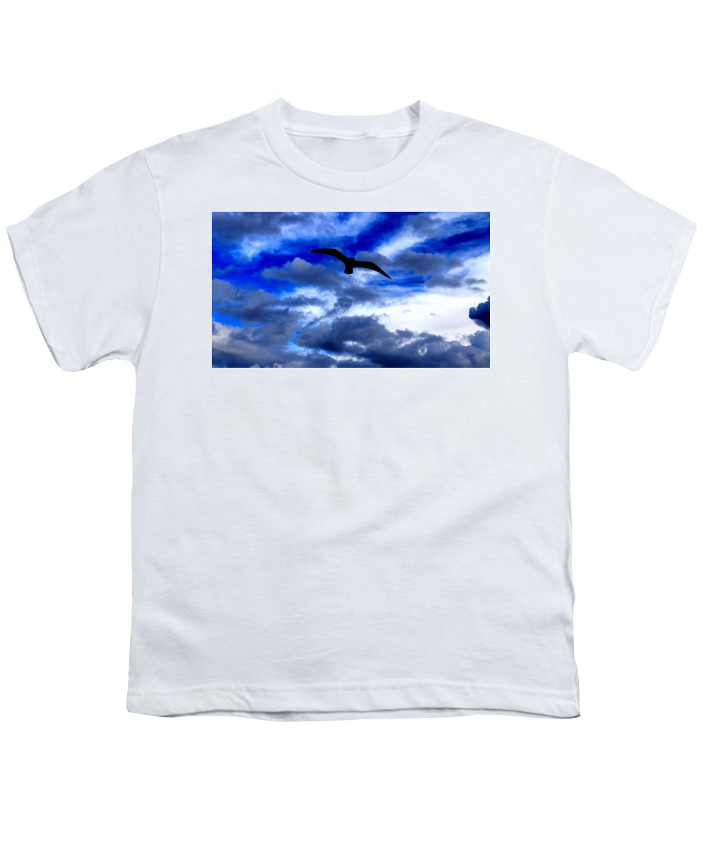 Flying In The Blue - Youth T-Shirt - Customizable