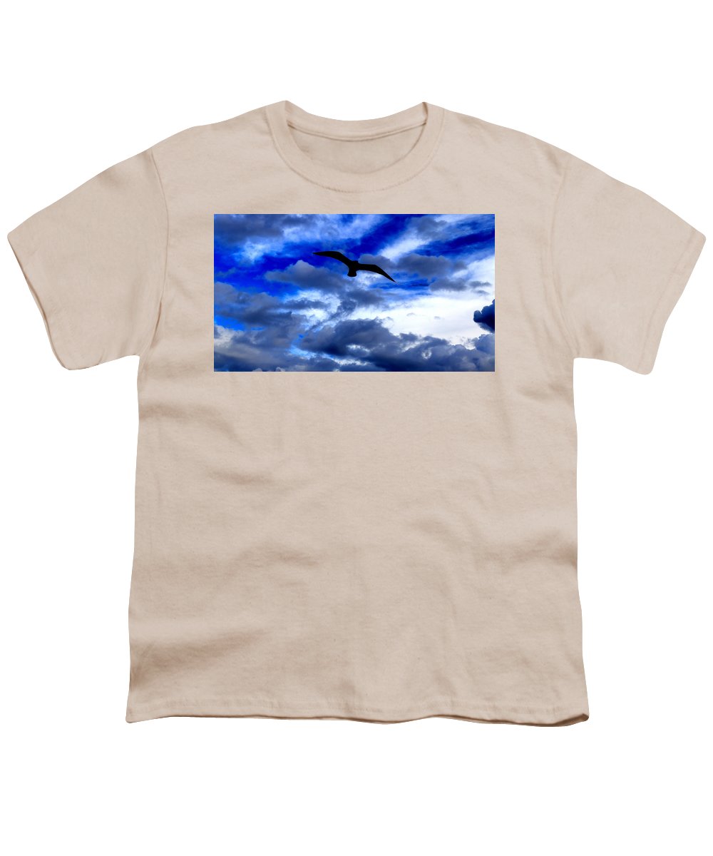 Flying In The Blue - Youth T-Shirt - Customizable