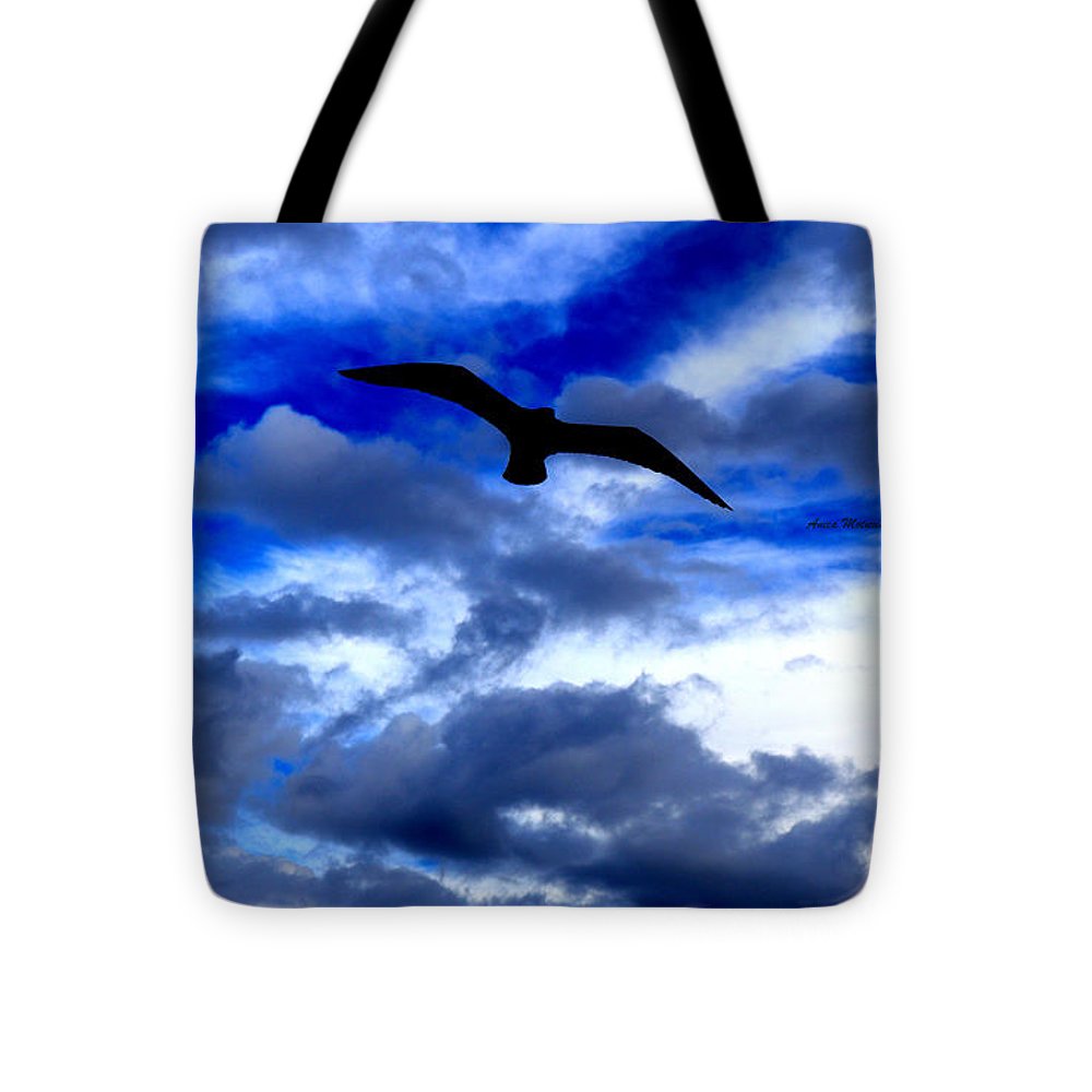 Flying In The Blue - Tote Bag - Customizable