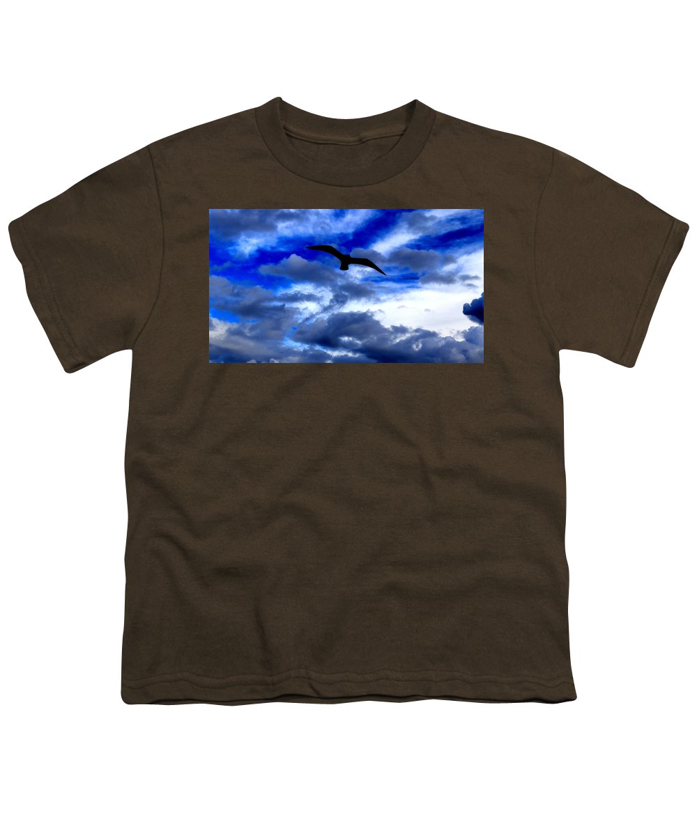 Flying In The Blue - Youth T-Shirt - Customizable