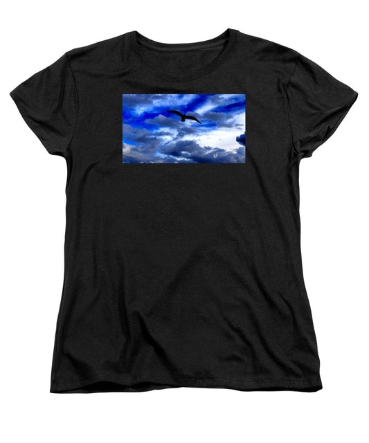 Flying In The Blue - Women's T-Shirt (Standard Fit) - Customizable