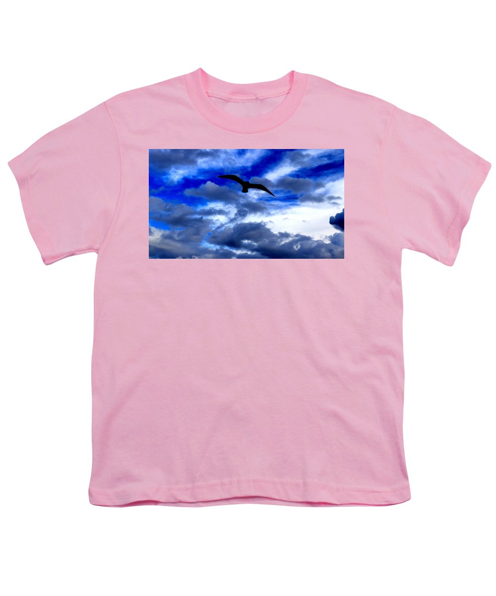 Flying In The Blue - Youth T-Shirt - Customizable