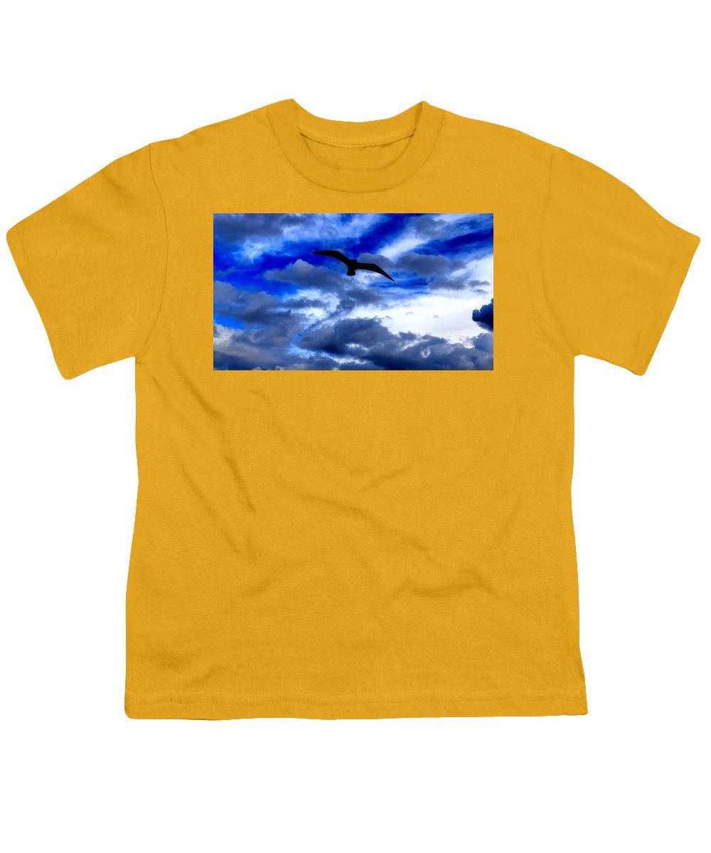 Flying In The Blue - Youth T-Shirt - Customizable