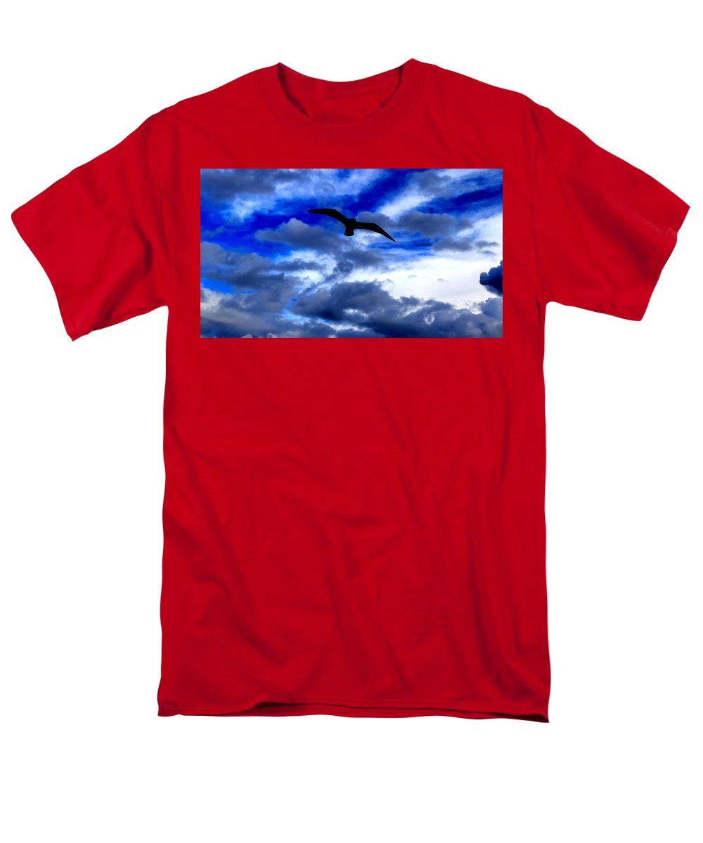 Flying In The Blue - Men's T-Shirt  (Regular Fit) - Customizable