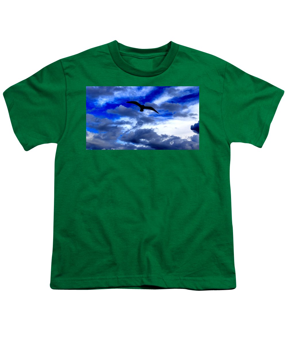 Flying In The Blue - Youth T-Shirt - Customizable