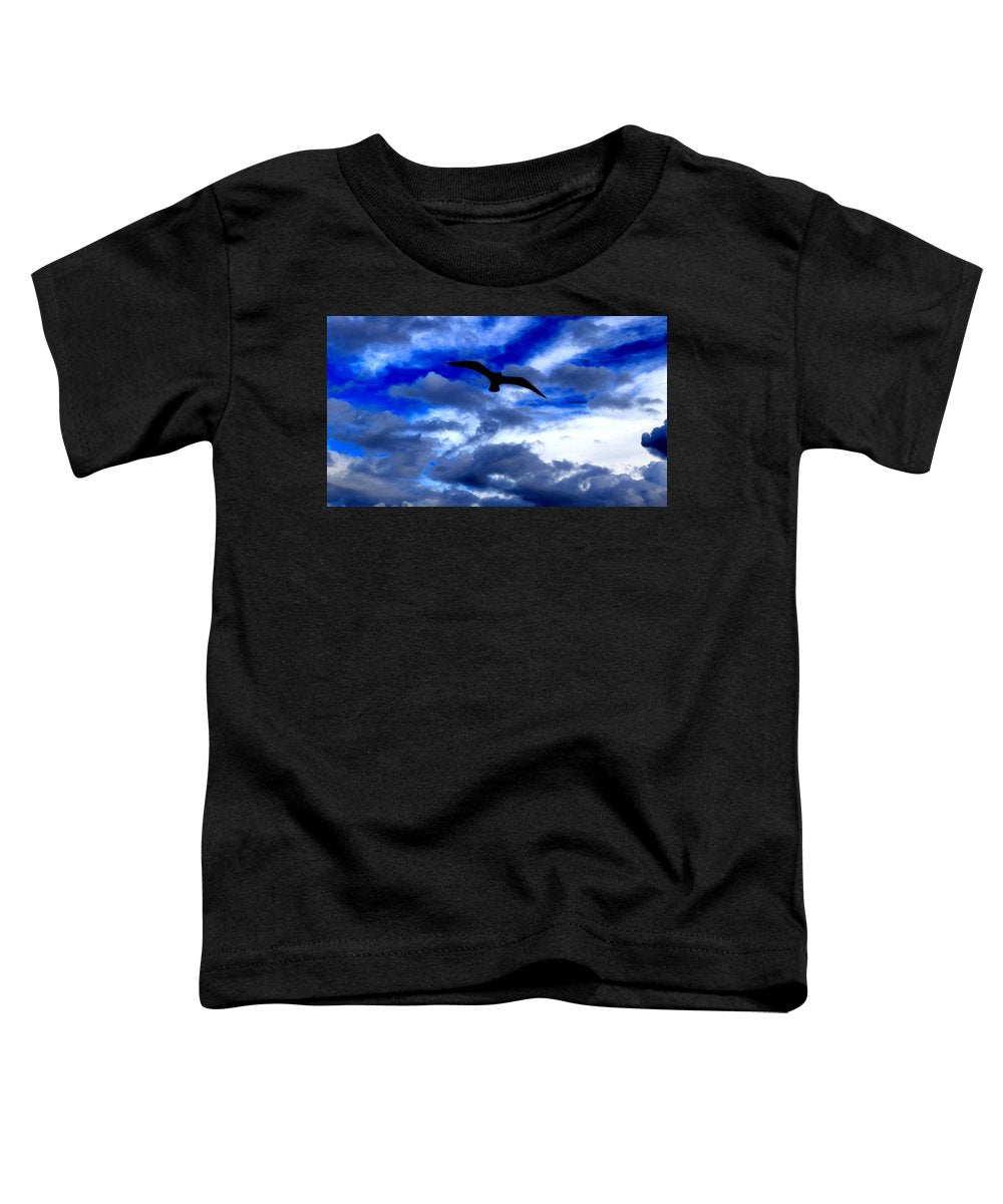 Flying In The Blue - Toddler T-Shirt - Customizable