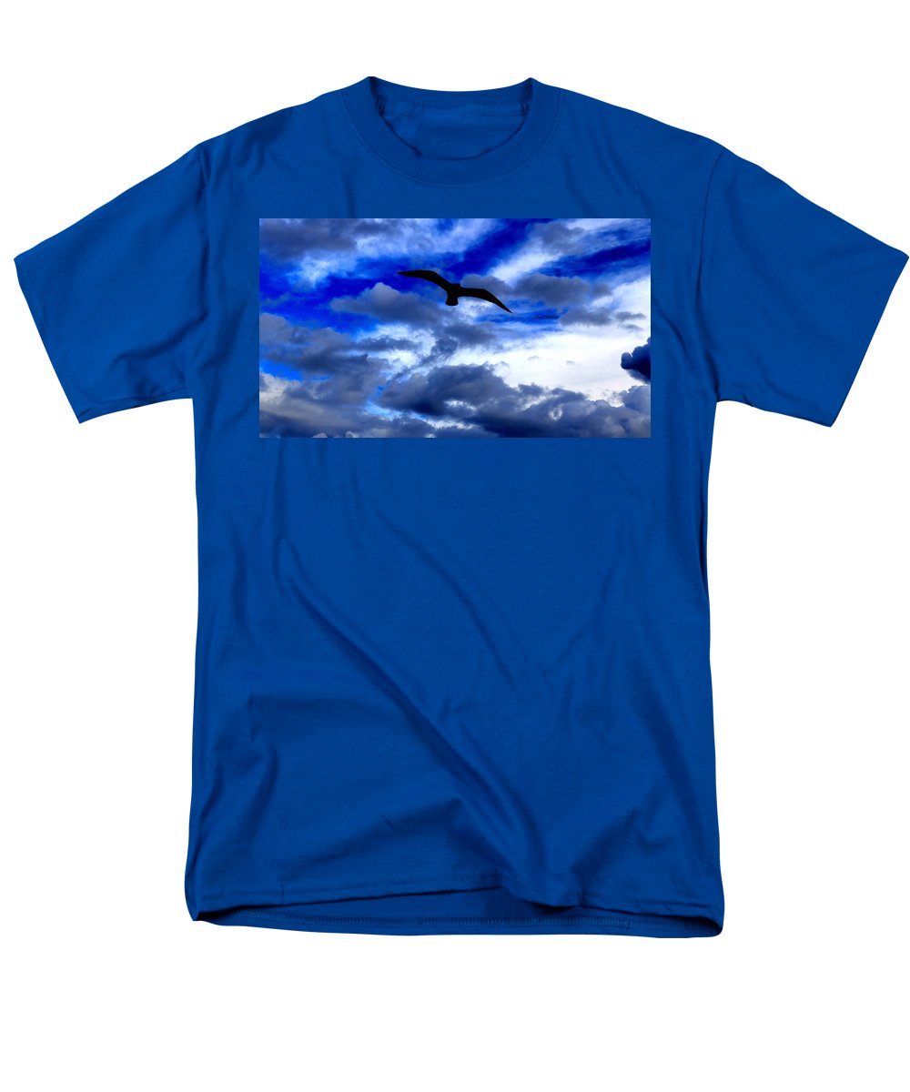 Flying In The Blue - Men's T-Shirt  (Regular Fit) - Customizable