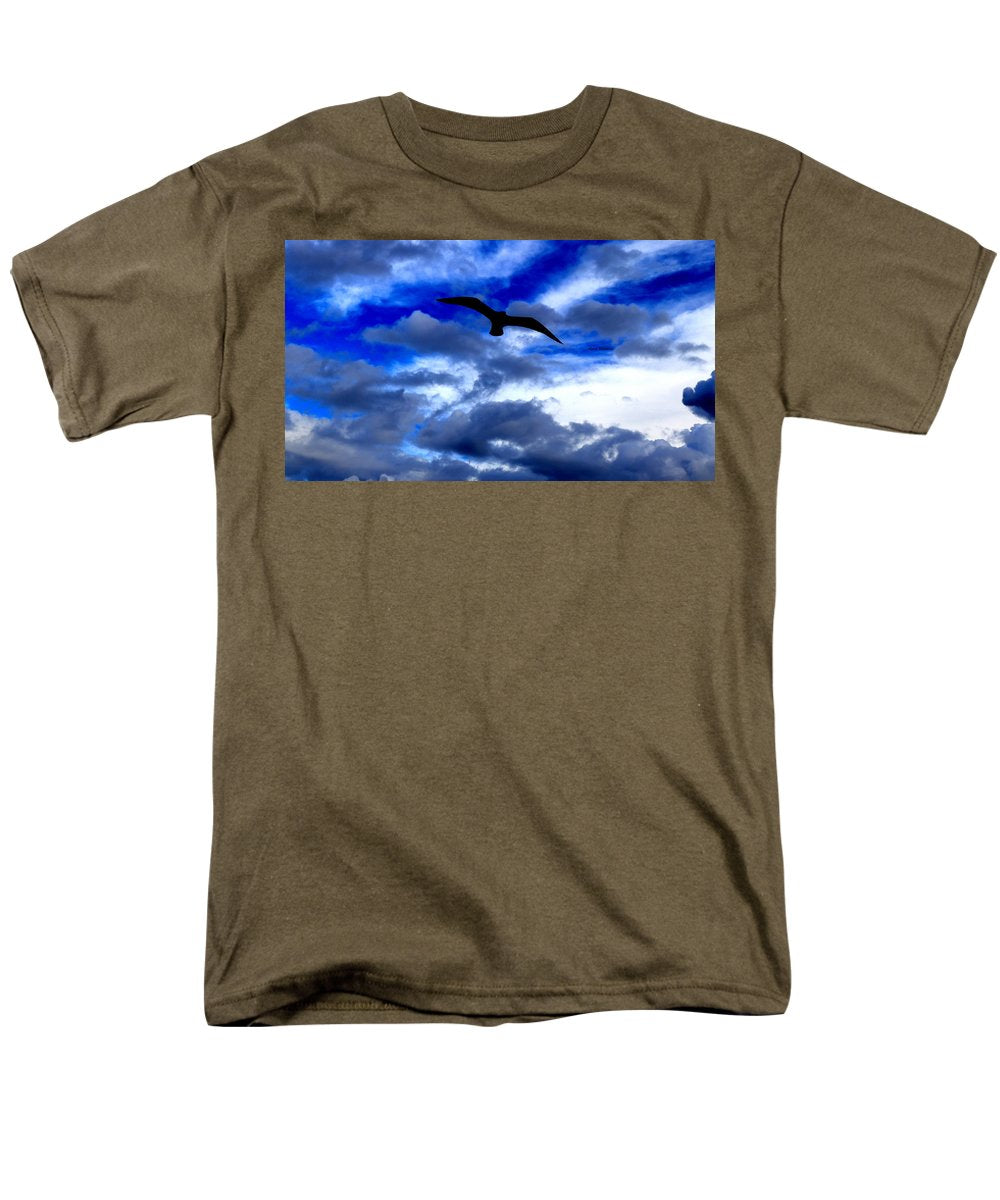 Flying In The Blue - Men's T-Shirt  (Regular Fit) - Customizable