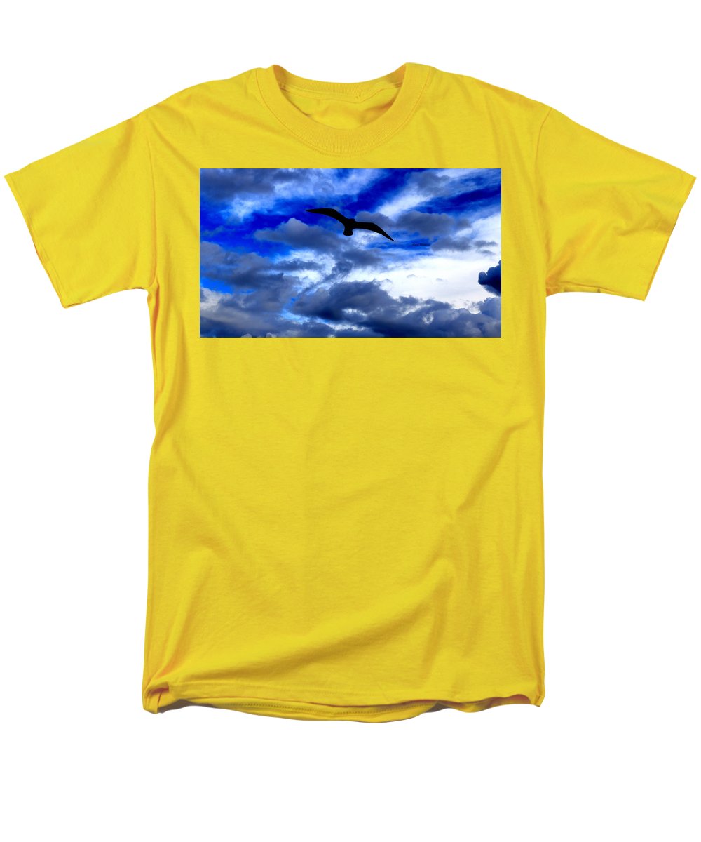 Flying In The Blue - Men's T-Shirt  (Regular Fit) - Customizable