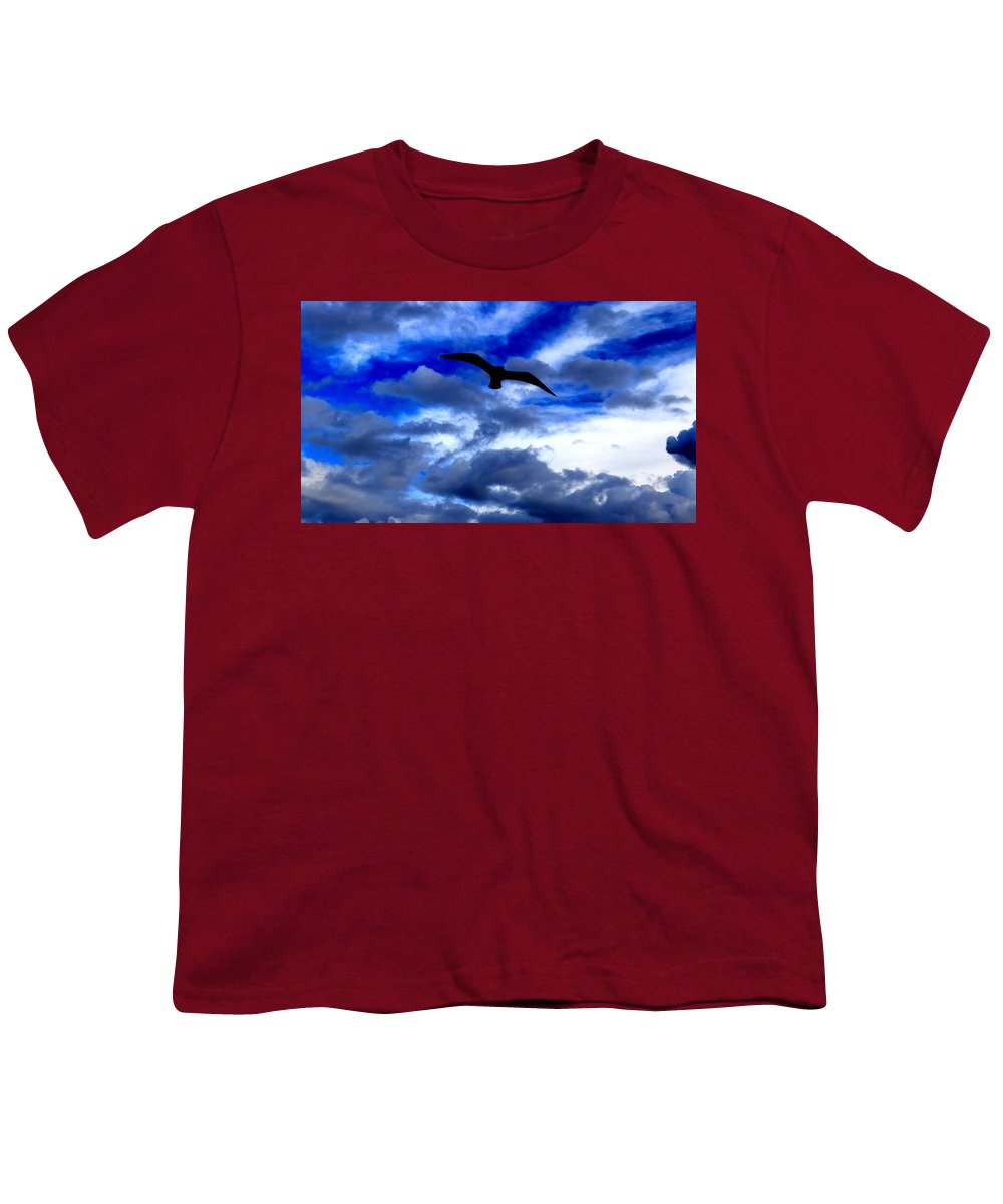 Flying In The Blue - Youth T-Shirt - Customizable