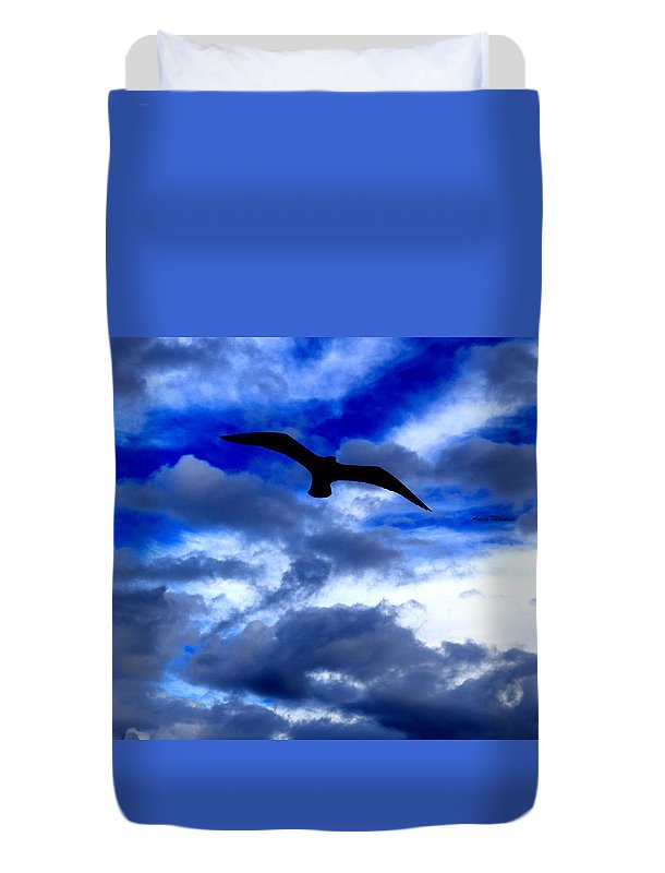 Flying In The Blue - Duvet Cover - Customizable