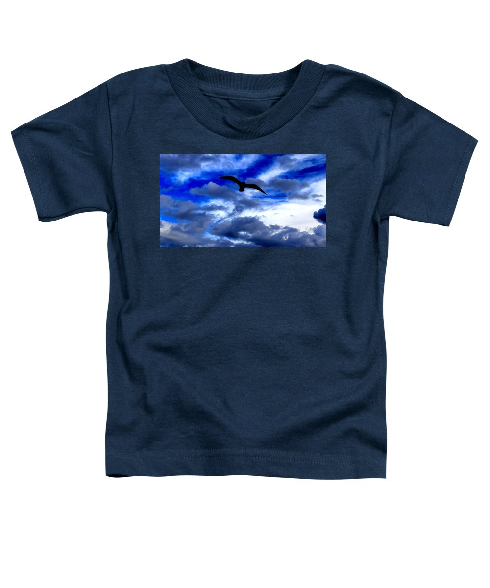 Flying In The Blue - Toddler T-Shirt - Customizable