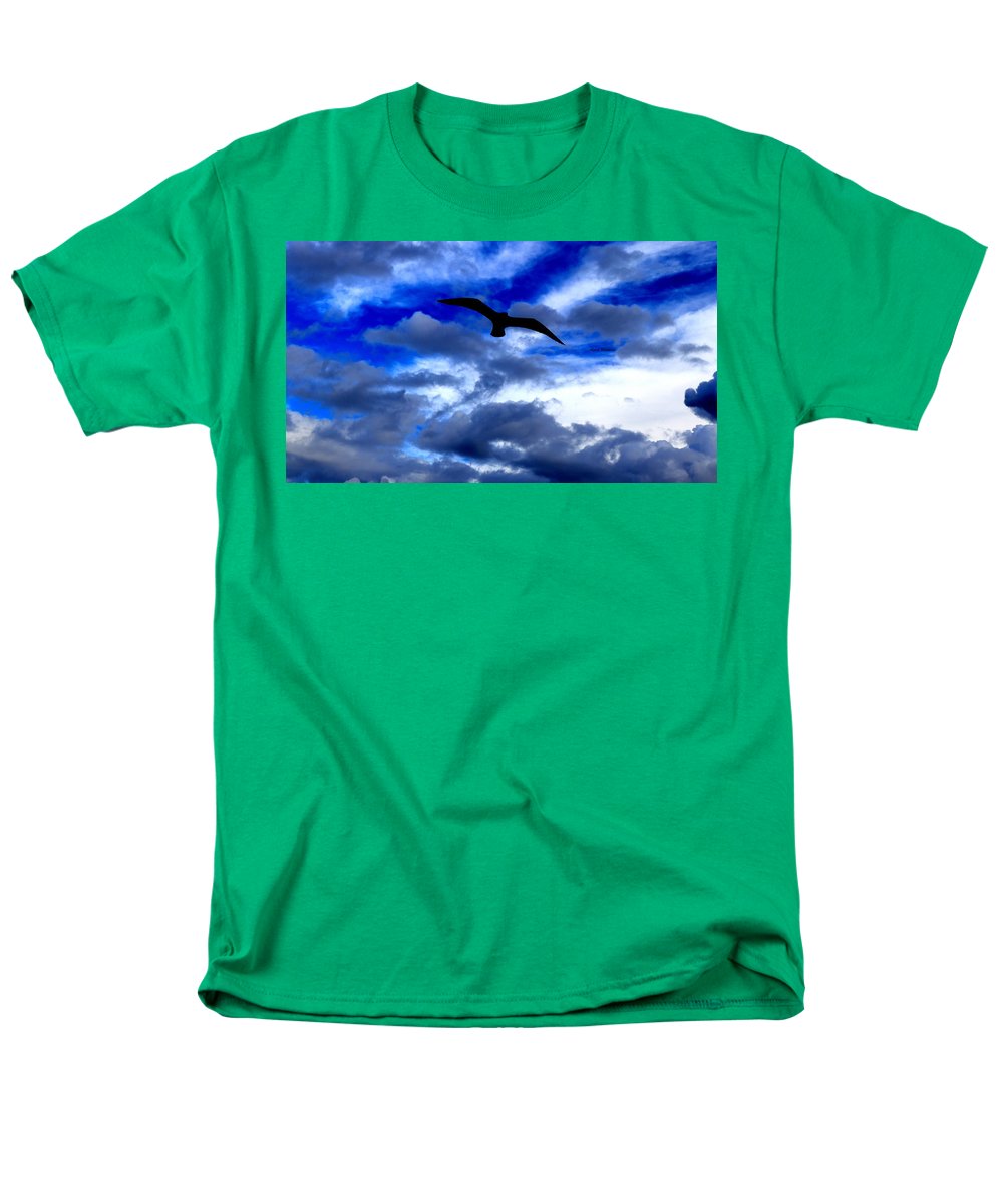 Flying In The Blue - Men's T-Shirt  (Regular Fit) - Customizable