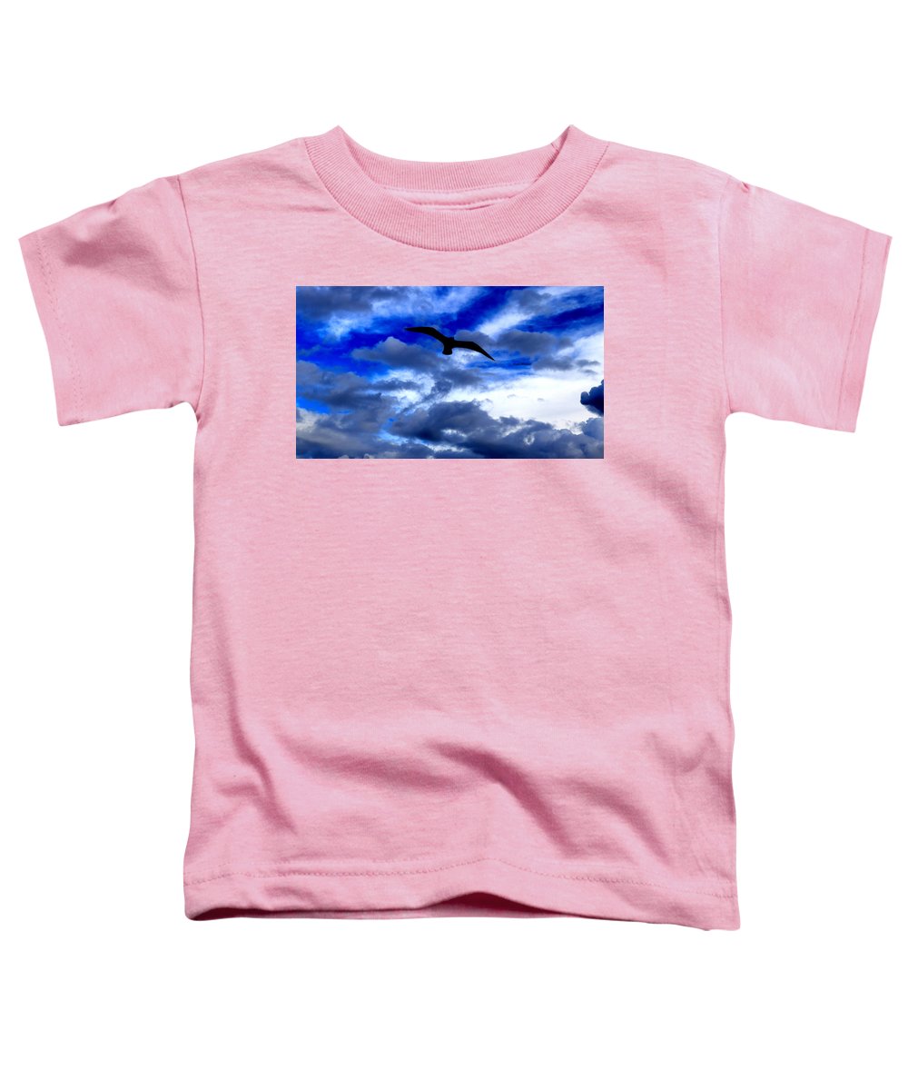 Flying In The Blue - Toddler T-Shirt - Customizable