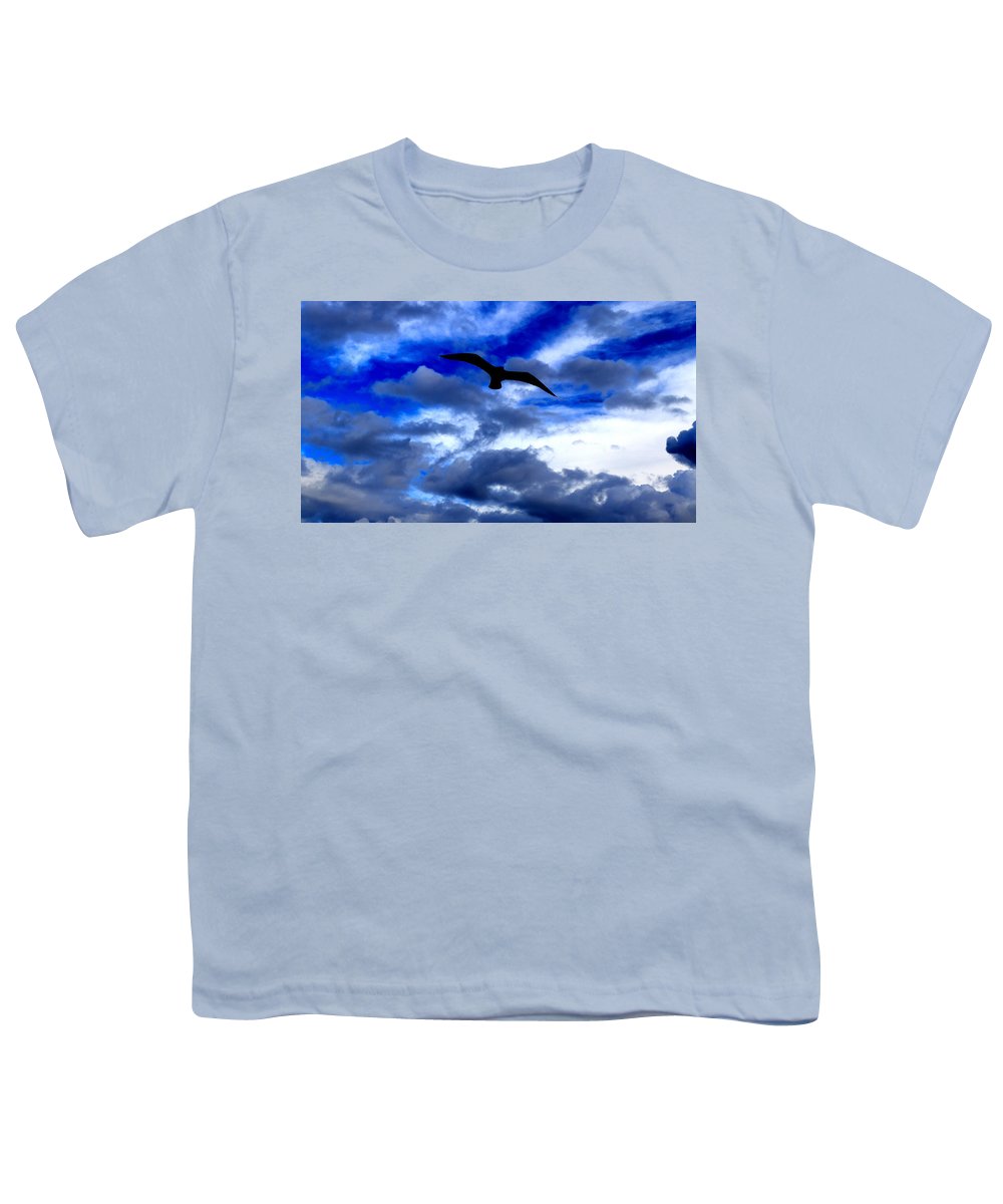 Flying In The Blue - Youth T-Shirt - Customizable