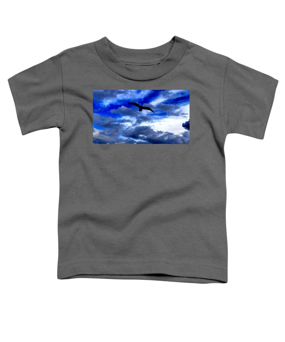 Flying In The Blue - Toddler T-Shirt - Customizable