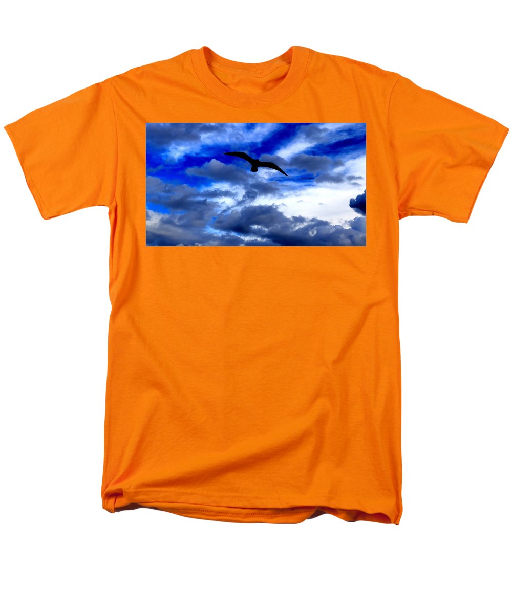 Flying In The Blue - Men's T-Shirt  (Regular Fit) - Customizable