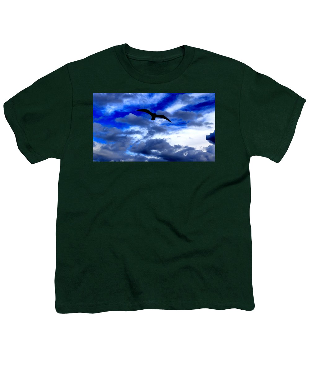 Flying In The Blue - Youth T-Shirt - Customizable