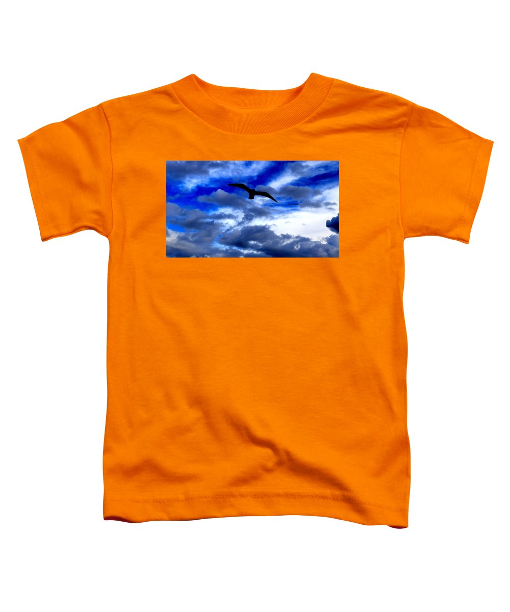 Flying In The Blue - Toddler T-Shirt - Customizable