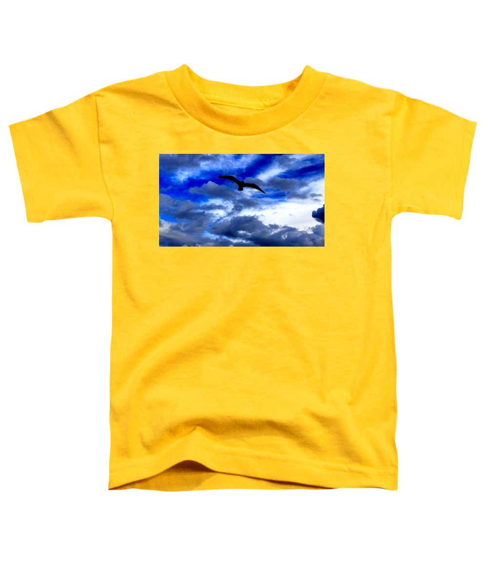 Flying In The Blue - Toddler T-Shirt - Customizable