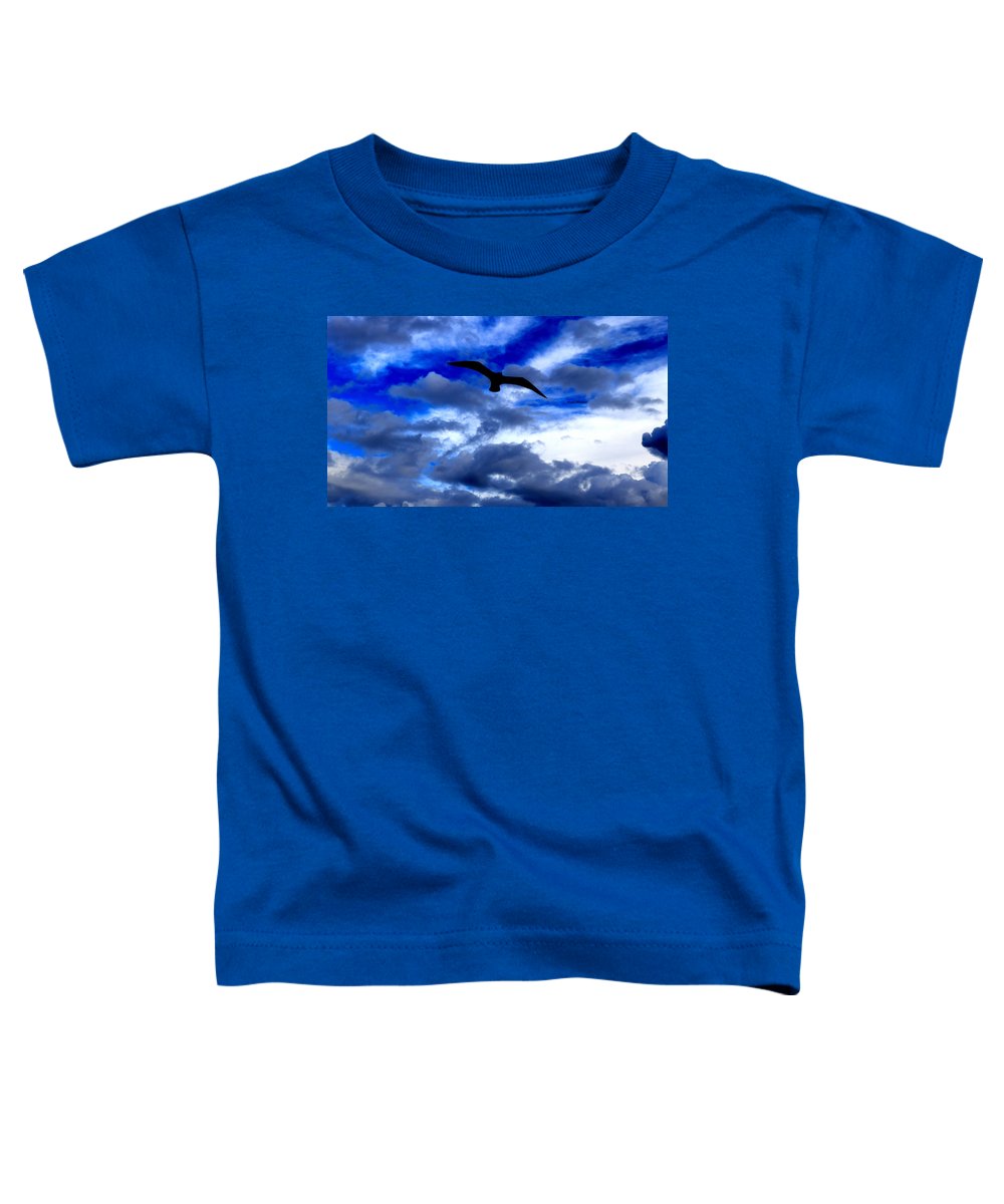 Flying In The Blue - Toddler T-Shirt - Customizable