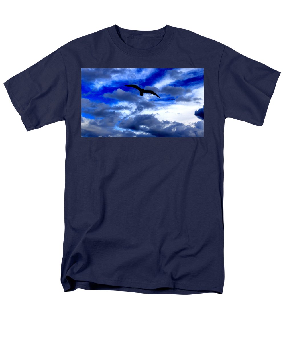 Flying In The Blue - Men's T-Shirt  (Regular Fit) - Customizable