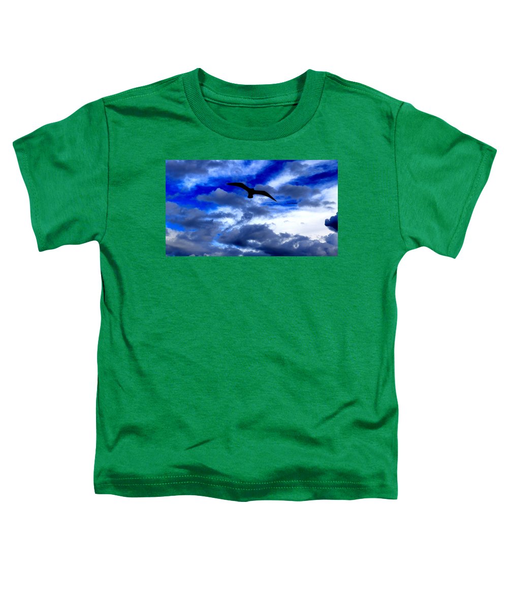 Flying In The Blue - Toddler T-Shirt - Customizable