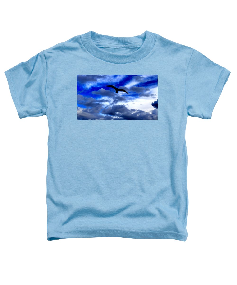 Flying In The Blue - Toddler T-Shirt - Customizable