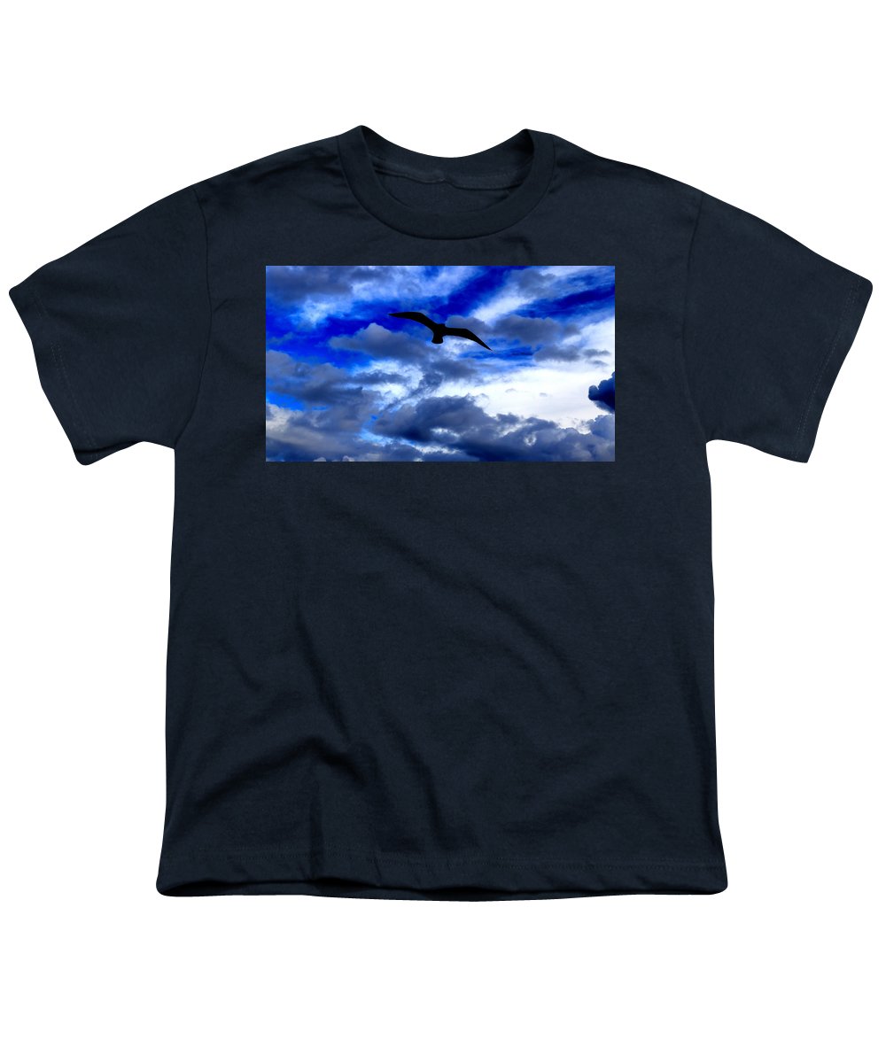 Flying In The Blue - Youth T-Shirt - Customizable