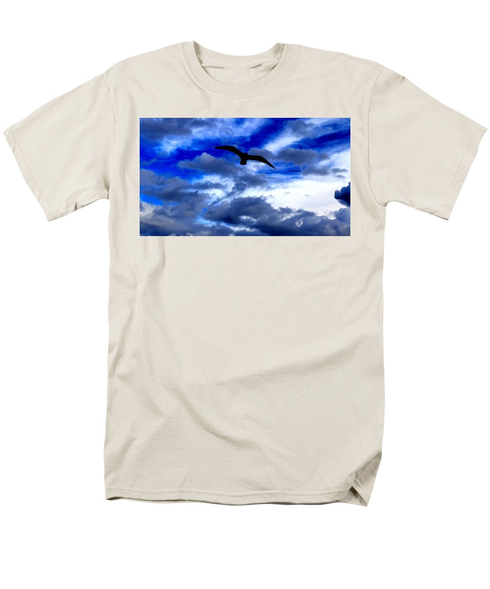 Flying In The Blue - Men's T-Shirt  (Regular Fit) - Customizable