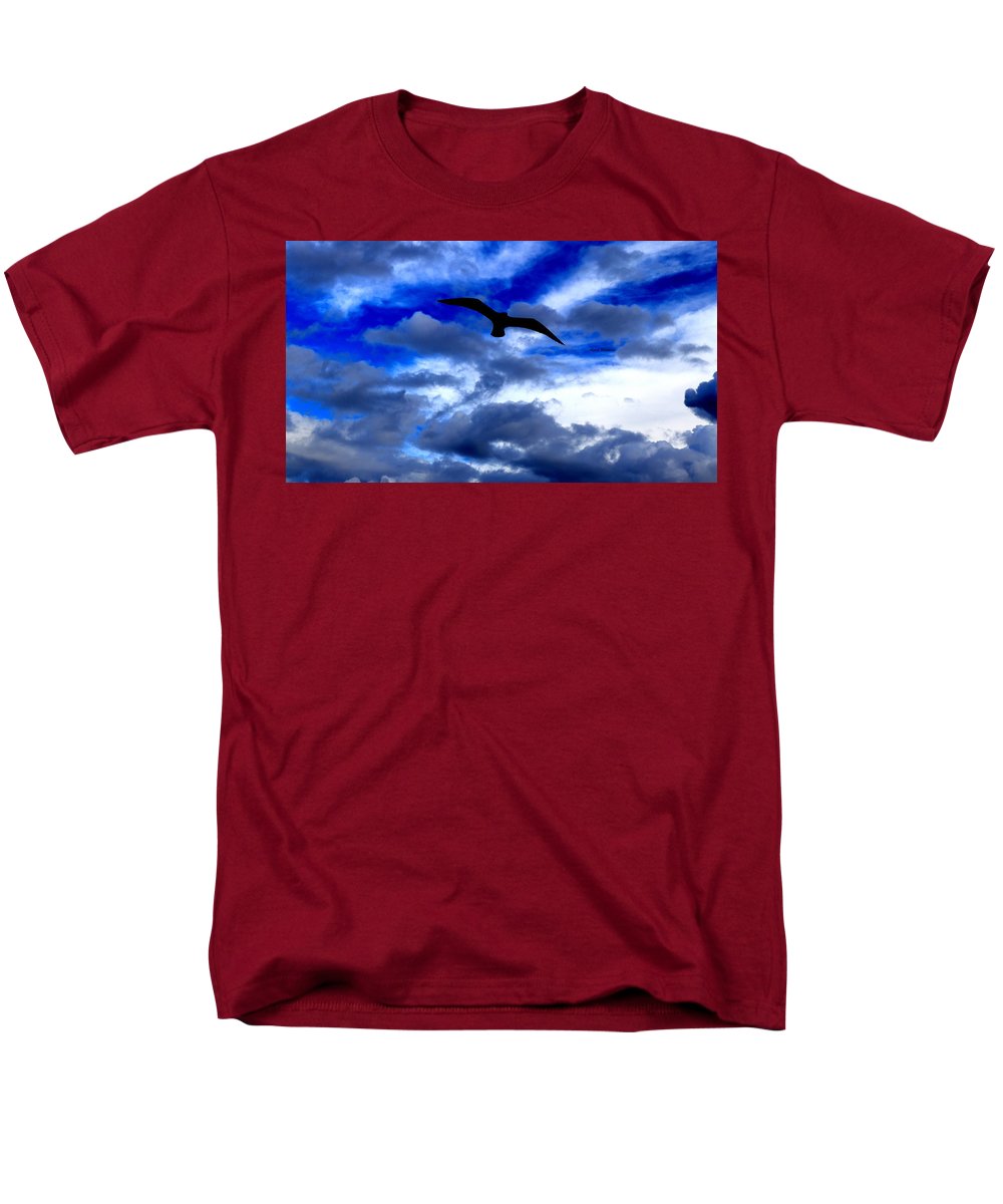 Flying In The Blue - Men's T-Shirt  (Regular Fit) - Customizable