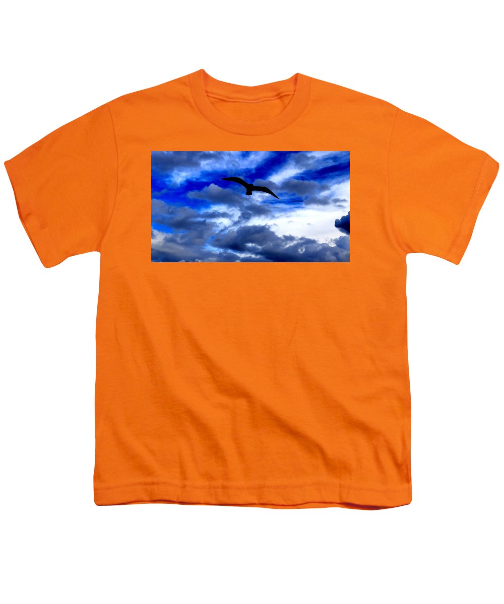 Flying In The Blue - Youth T-Shirt - Customizable