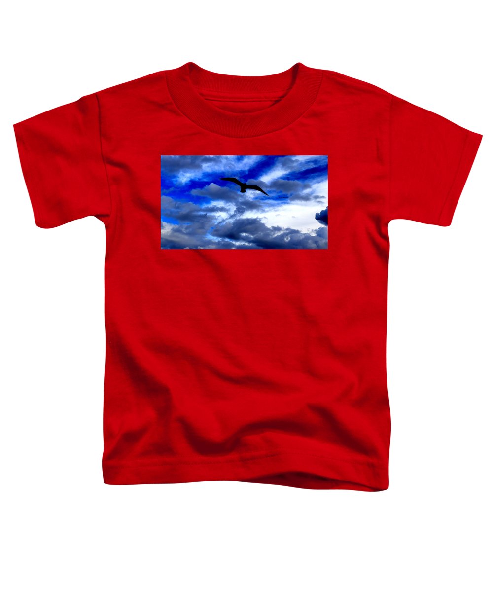 Flying In The Blue - Toddler T-Shirt - Customizable