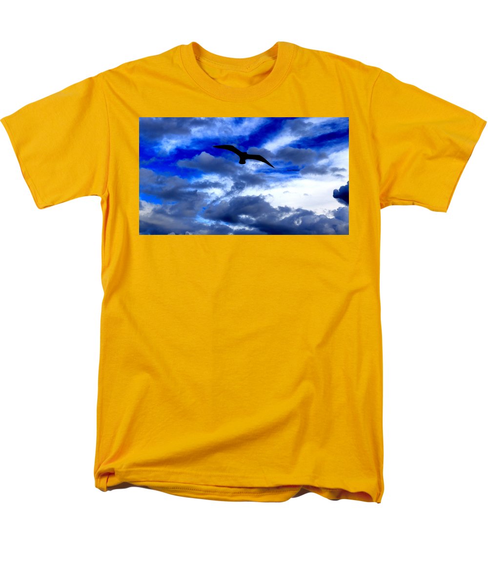 Flying In The Blue - Men's T-Shirt  (Regular Fit) - Customizable