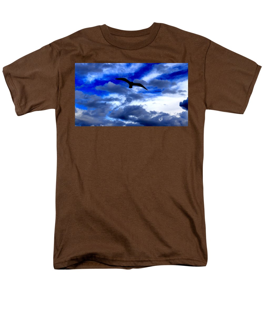 Flying In The Blue - Men's T-Shirt  (Regular Fit) - Customizable