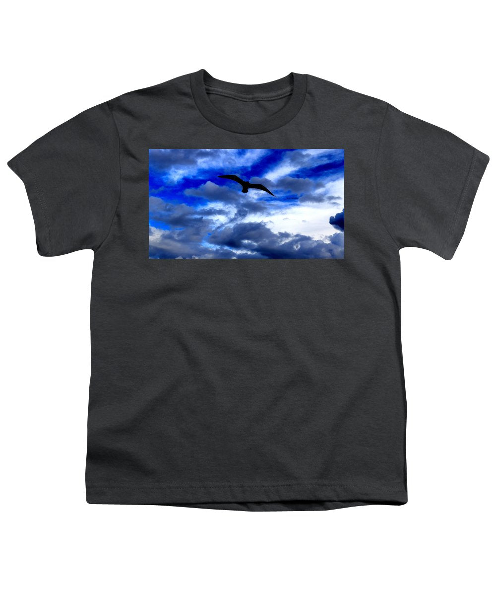 Flying In The Blue - Youth T-Shirt - Customizable