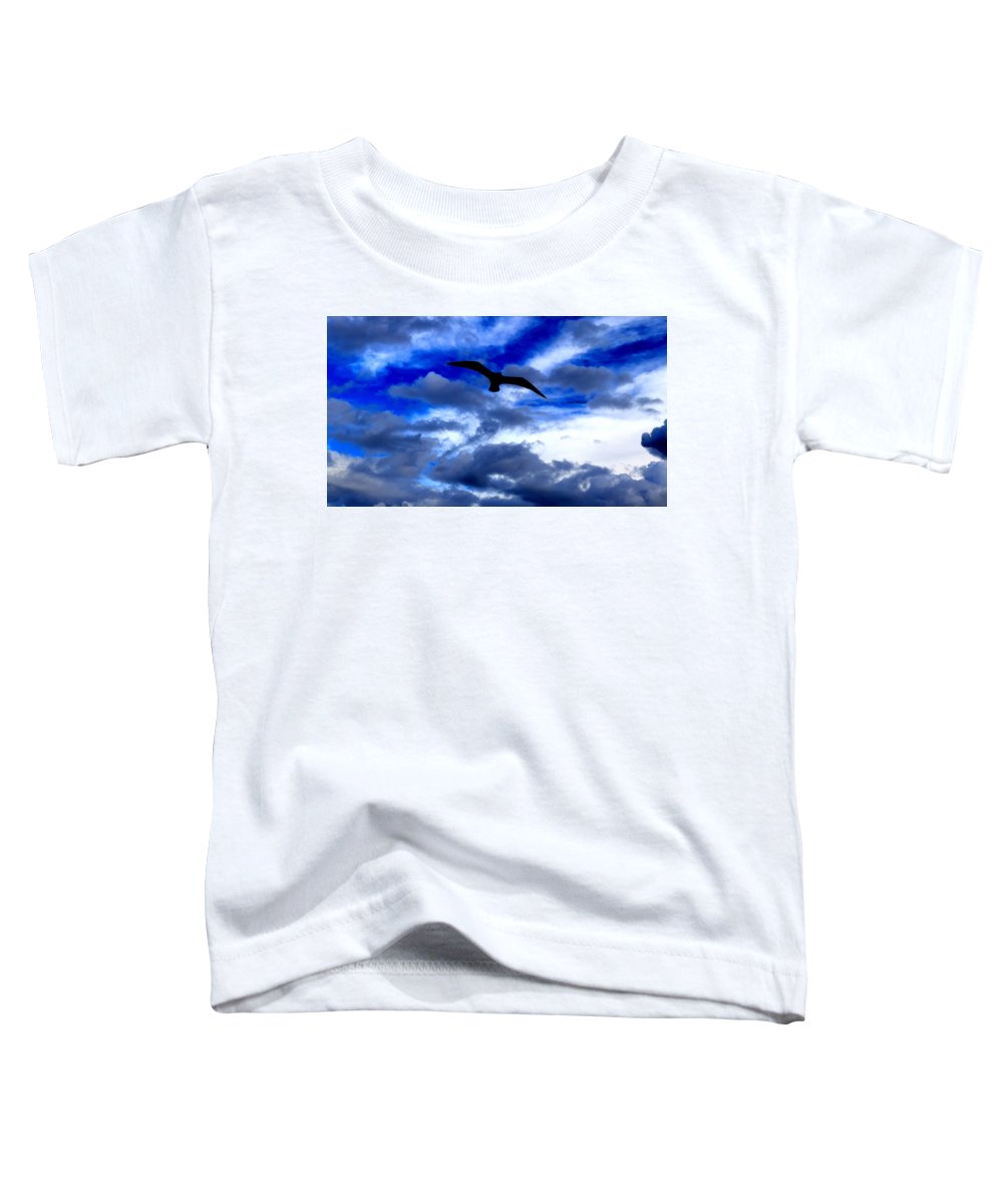 Flying In The Blue - Toddler T-Shirt - Customizable