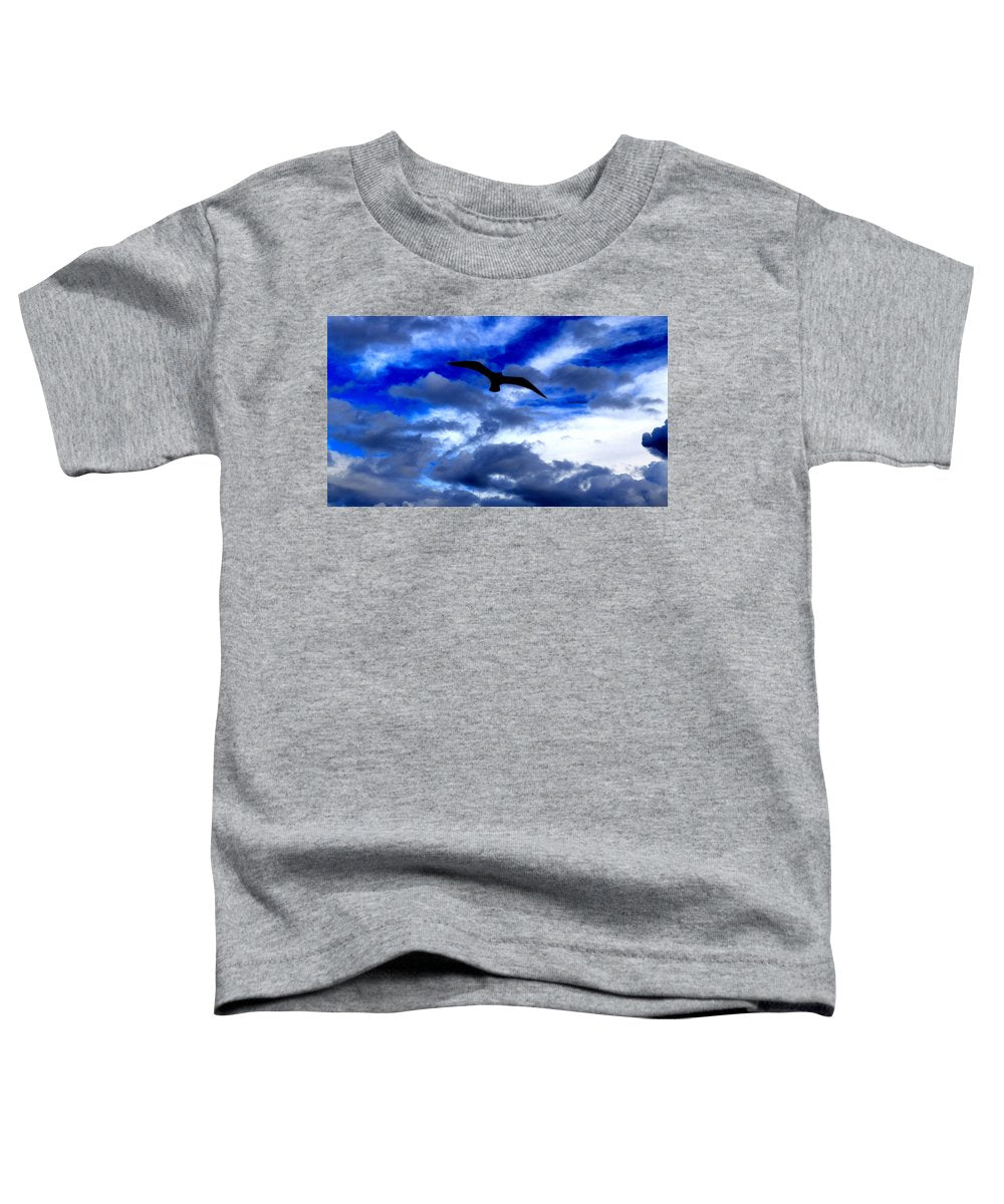 Flying In The Blue - Toddler T-Shirt - Customizable