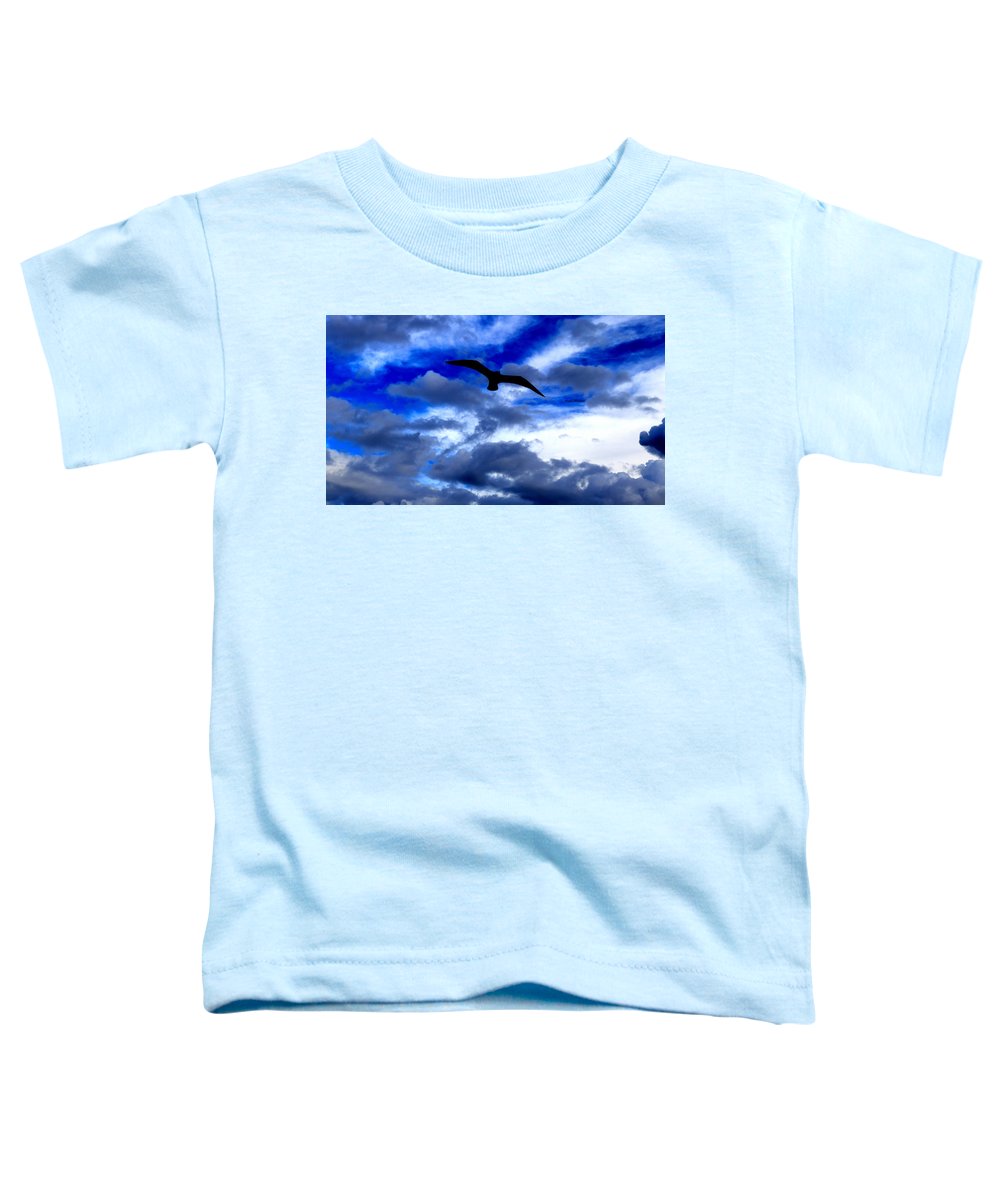 Flying In The Blue - Toddler T-Shirt - Customizable