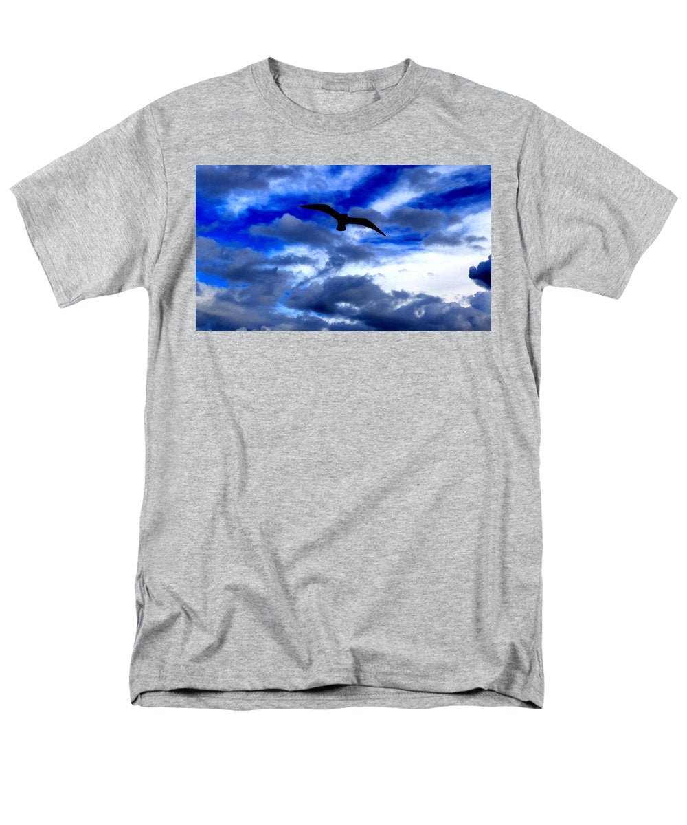 Flying In The Blue - Men's T-Shirt  (Regular Fit) - Customizable