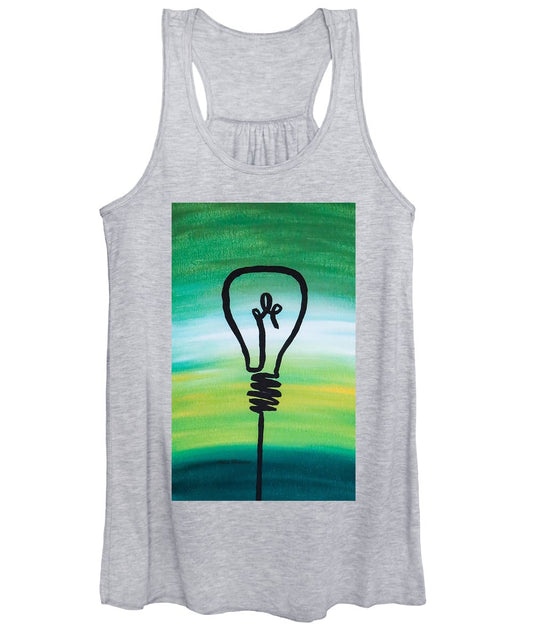 Light Bulb - Women's Tank Top - Customizable