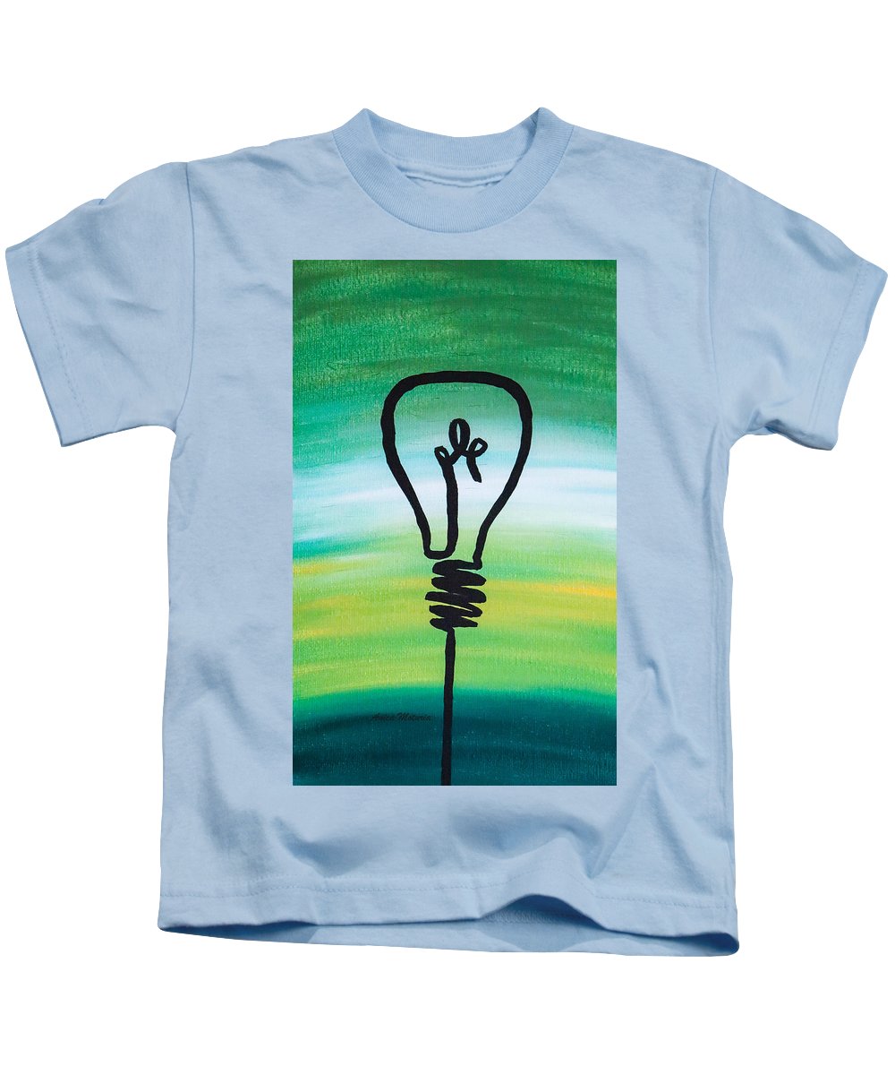 Light Bulb - Kids T-Shirt - Customizable