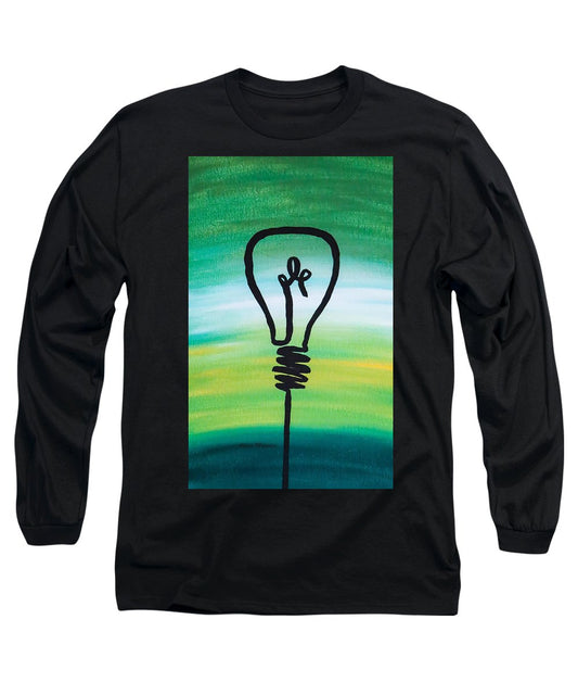 Light Bulb - Long Sleeve T-Shirt - Customizable