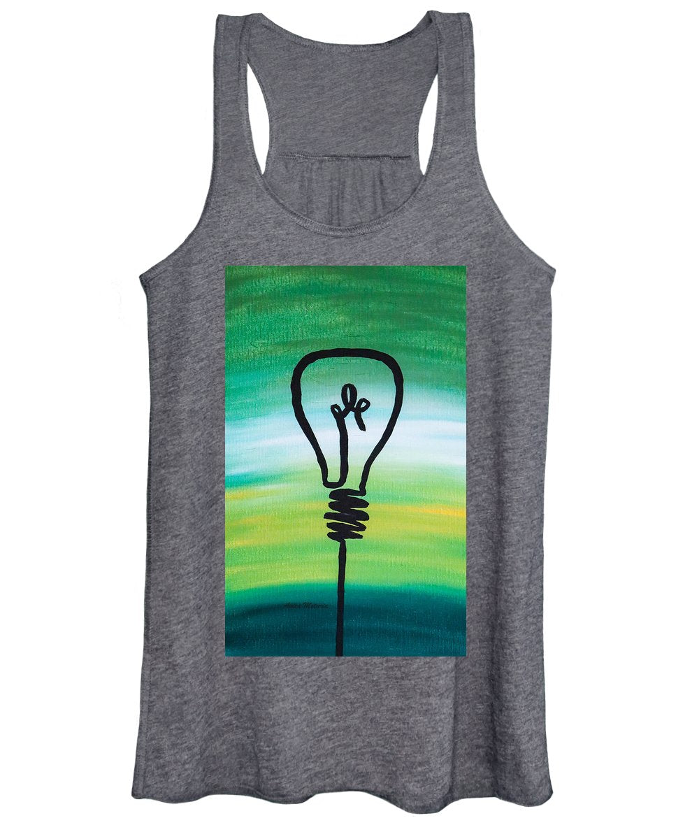 Light Bulb - Women's Tank Top - Customizable