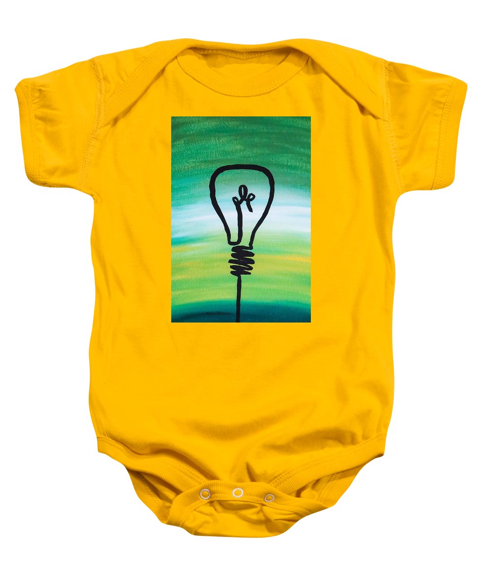 Light Bulb - Baby Onesie - Customizable