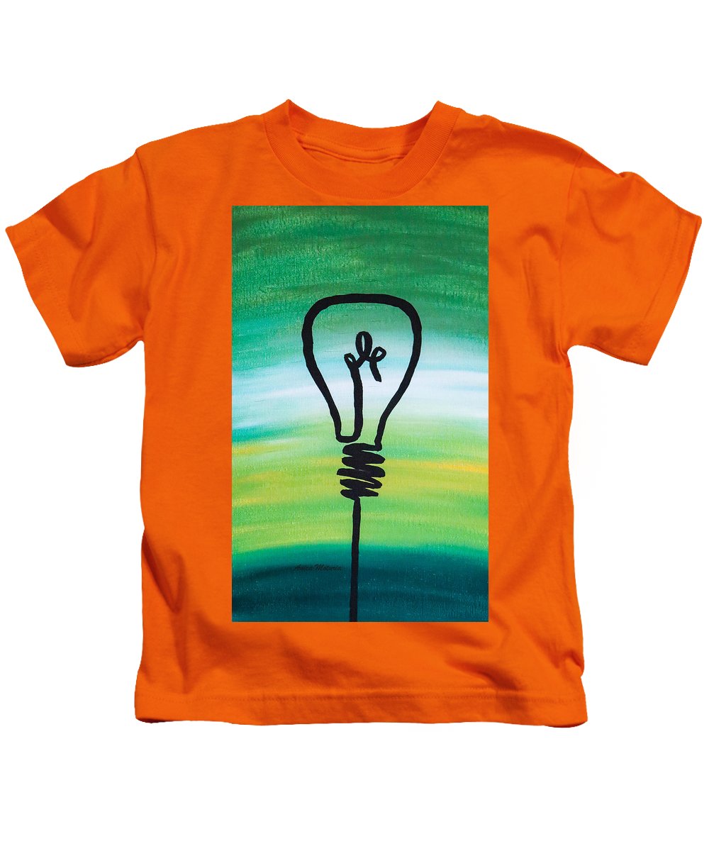 Light Bulb - Kids T-Shirt - Customizable