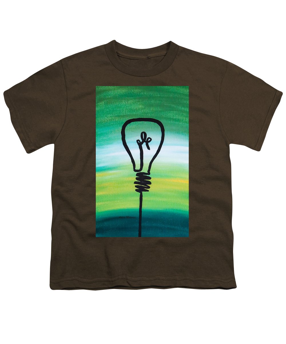 Light Bulb - Youth T-Shirt - Customizable