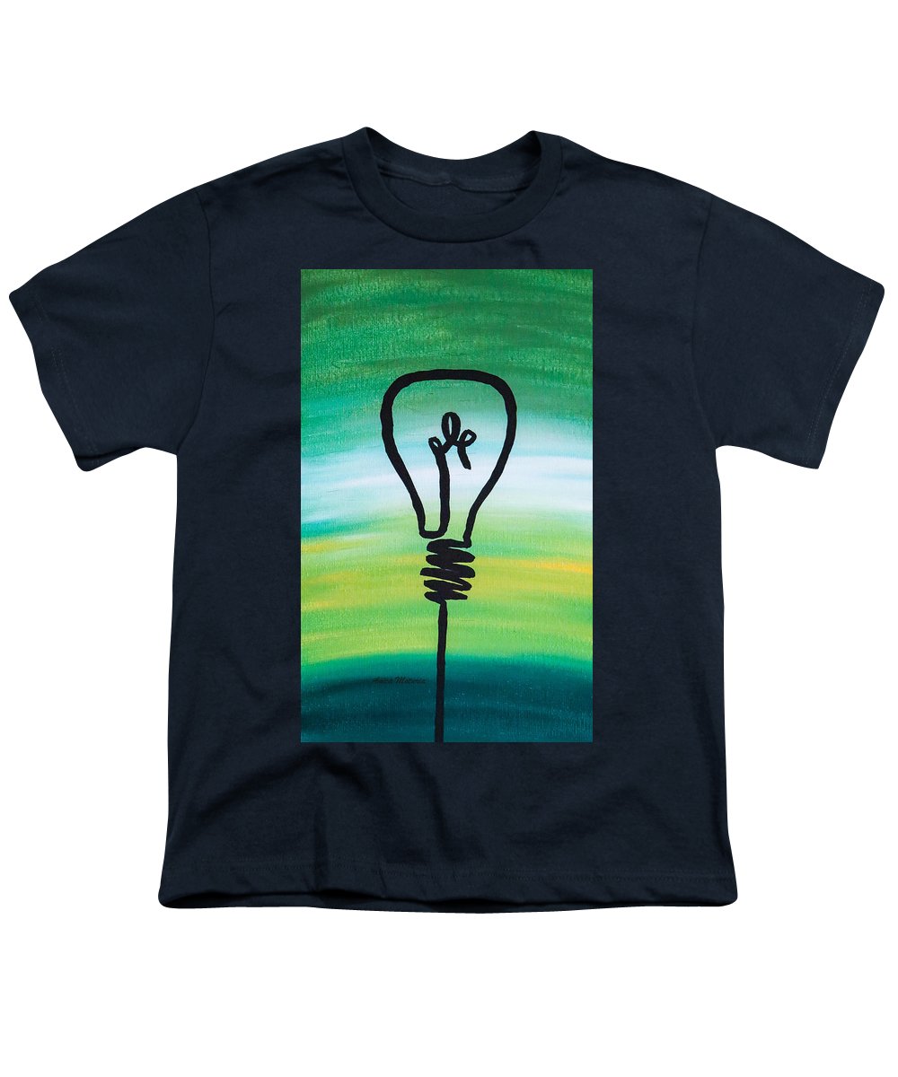 Light Bulb - Youth T-Shirt - Customizable