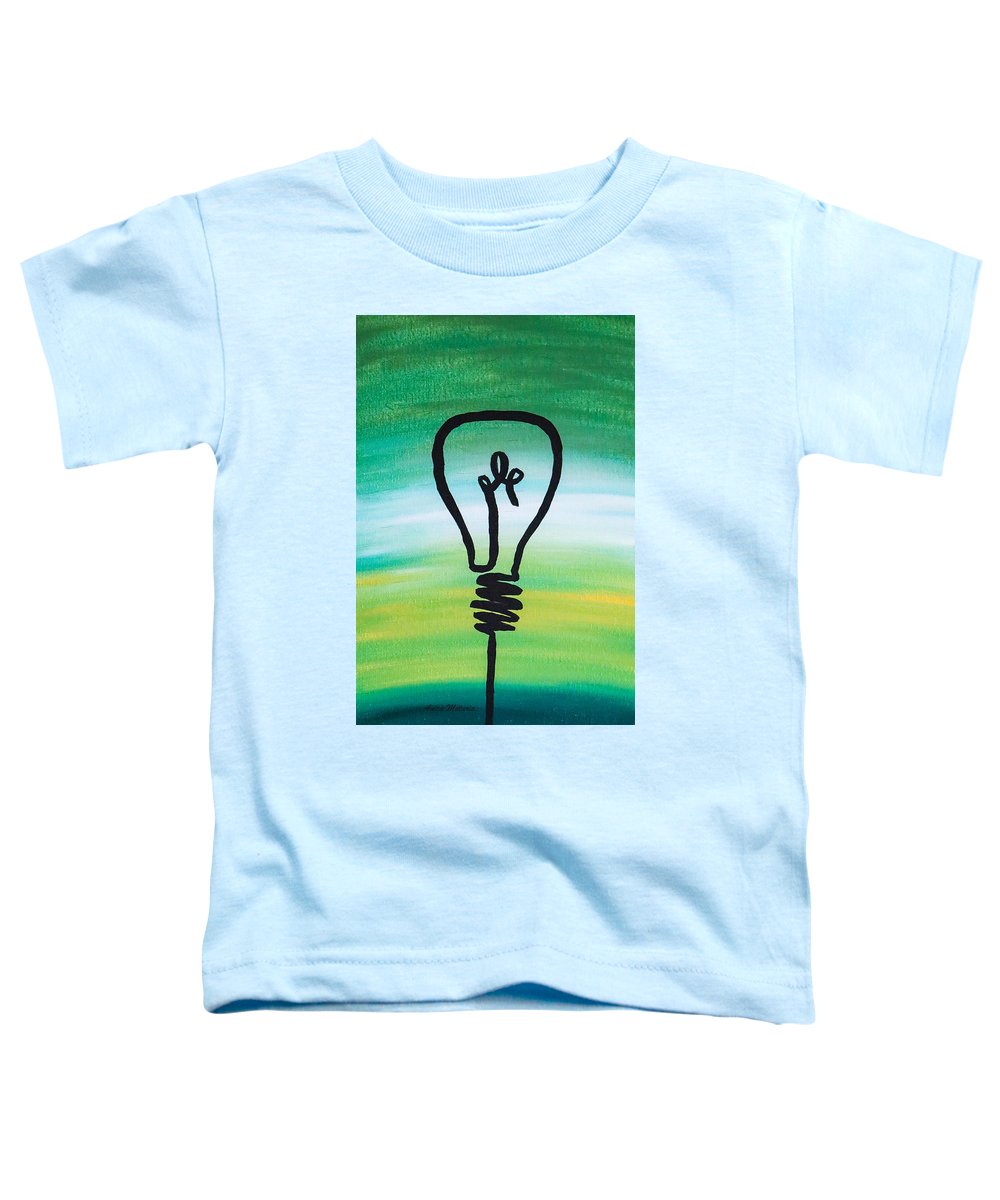 Light Bulb - Toddler T-Shirt - Customizable